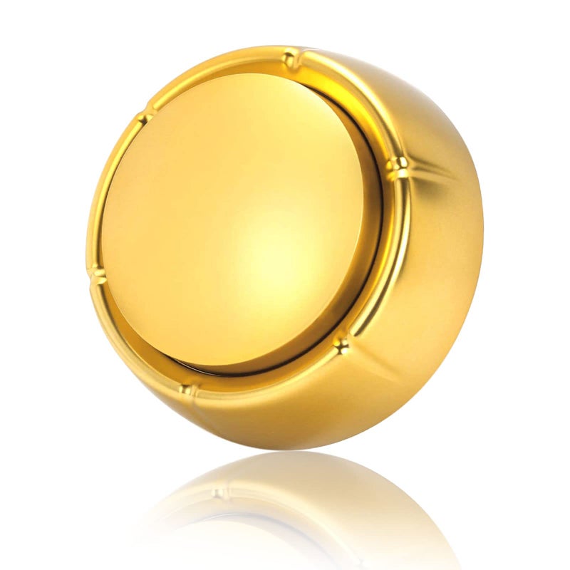 VOBRAMY Gold Recordable Button - Easy 30 Sec Talk Button for Dogs & Golden Buzzer - Image 1